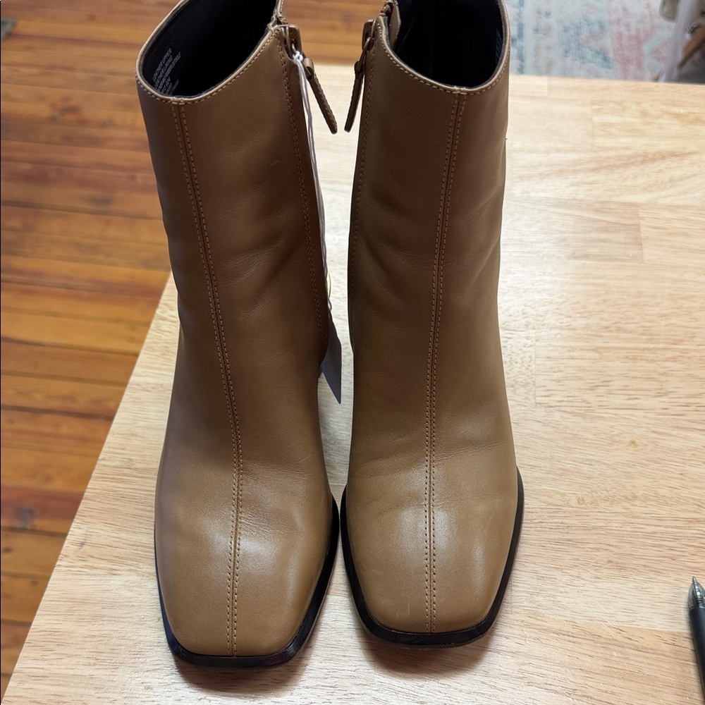 Tory Burch Brown Ankle Booties